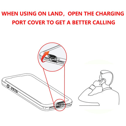 RedPepper IP68 Waterproof MagSafe Phone Case, For iPhone 15 Pro Max, For iPhone 15 Pro, For iPhone 15 Plus, For iPhone 15
