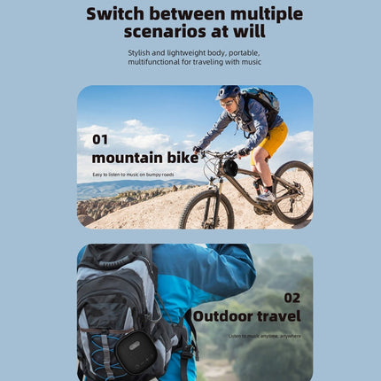 T&G TG-813 2 in 1 TWS Bluetooth Speaker Earphone with Charging Box