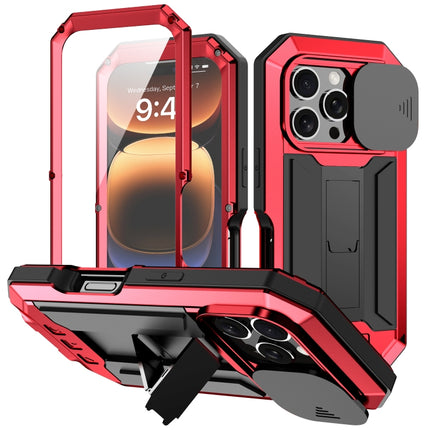 R-JUST Sliding Camera IP54 Life Waterproof Holder Phone Case, For iPhone 17e / 16e, For iPhone 17 Pro Max, For iPhone 17 Pro, For iPhone 17, For iPhone Air, For iPhone 16 Pro Max
