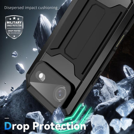 R-JUST Sliding Camera IP54 Life Waterproof Holder Phone Case, For iPhone 16 Pro, For iPhone 16 Plus, For iPhone 16, For iPhone 15 Pro Max, For iPhone 15 Pro, For iPhone 15 Plus
