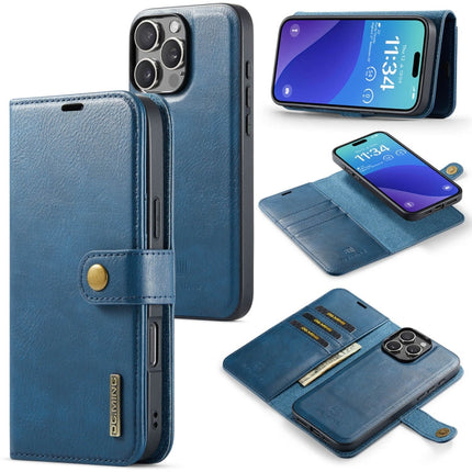 DG.MING Crazy Horse Texture Detachable Magnetic Leather Phone Case, For iPhone 17 Air, For iPhone 16 Pro Max, For iPhone 16 Pro, For iPhone 16 Plus