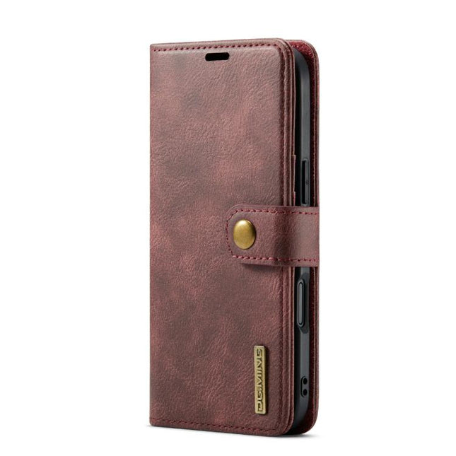 DG.MING Crazy Horse Texture Detachable Magnetic Leather Phone Case, For iPhone Air, For iPhone 16 Pro Max, For iPhone 16 Pro, For iPhone 16 Plus