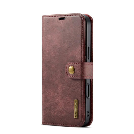 DG.MING Crazy Horse Texture Detachable Magnetic Leather Phone Case, For iPhone 17e / 16e, For iPhone 17 Pro Max, For iPhone 17 Pro, For iPhone 17