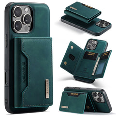DG.MING M2 Series 3-Fold Card Bag Wallet Leather Phone Case