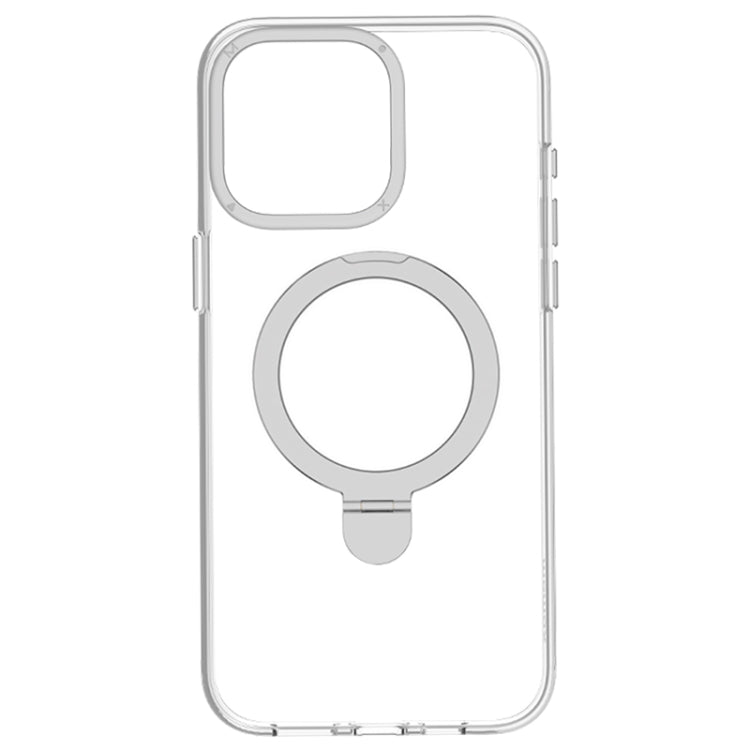 MOMAX Magsafe Metal Holder Clear Phone Case, For iPhone 15 Pro Max, For iPhone 15 Pro, For iPhone 15 Plus, For iPhone 15