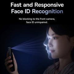 Baseus Sapphire Series Dustproof Peep-proof Tempered Glass Film, For iPhone 15