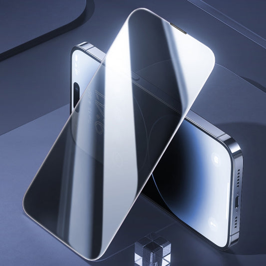 Baseus Sapphire Series Dustproof Peep-proof Tempered Glass Film, For iPhone 15
