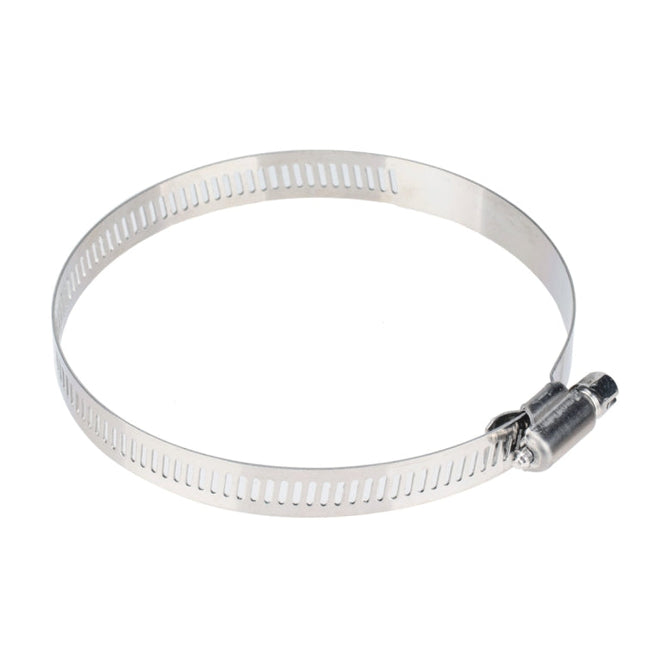 4 PCS Stainless Steel Hose Clamps Pipe Clip Fuel Line Clip, Size: 91-114mm, 4 PCS Size: 91-114mm