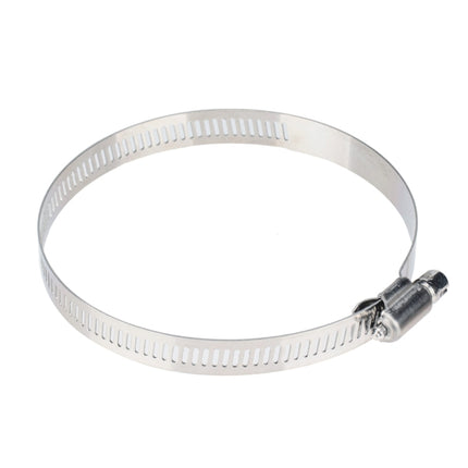 4 PCS Stainless Steel Hose Clamps Pipe Clip Fuel Line Clip, Size: 91-114mm, 4 PCS Size: 91-114mm