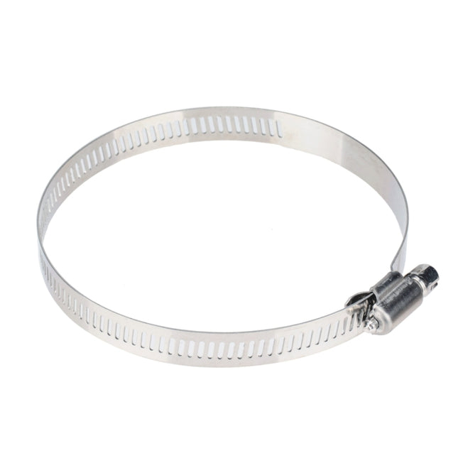 4 PCS Stainless Steel Hose Clamps Pipe Clip Fuel Line Clip, Size: 91-114mm, 4 PCS Size: 91-114mm