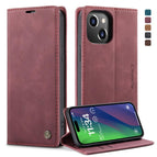 For iPhone 15 Plus / Wine Red
