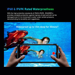 Blackview BV6200 Pro, IP68/IP69K/MIL-STD-810H, 6.56 inch Android 14 MediaTek Helio P35 Octa Core, Network: 4G, OTG, NFC