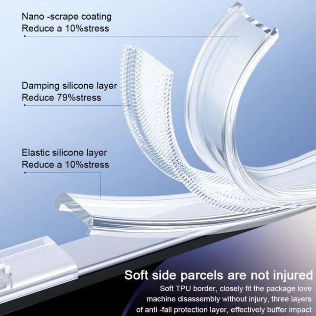 TOTU PC-04 Crystal Shield Series TPU + PC Phone Case, For iPhone 15 Pro Max, For iPhone 15 Pro, For iPhone 15 Plus