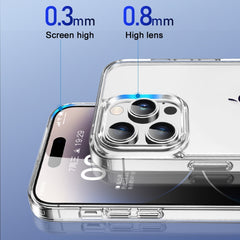 TOTU PC-04 Crystal Shield Series TPU + PC Phone Case, For iPhone 15 Pro Max, For iPhone 15 Pro, For iPhone 15 Plus