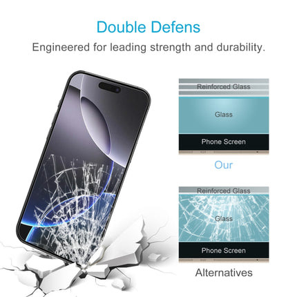 0.26mm 9H 2.5D Tempered Glass Film, For iPhone 16 Pro Max, For iPhone 16 Pro, For iPhone 16 Plus, For iPhone 16, For iPhone 15 Plus / 15 Pro Max, For iPhone 15 / 15 Pro