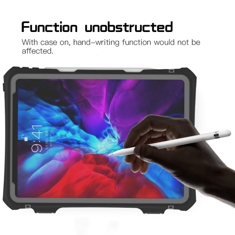 RedPepper Shockproof Waterproof PC + TPU Protective Case with Lanyard & Pen Tray & Holder, For iPad Pro 11 inch (2020)