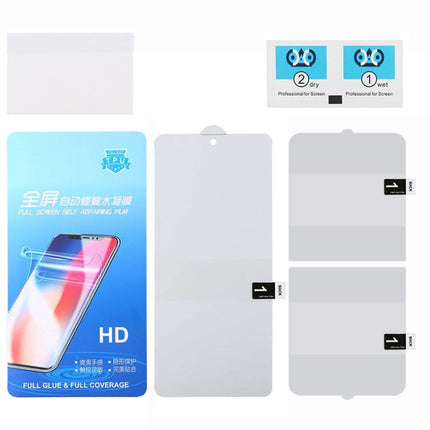 3 in 1 Full Screen Protector Explosion-proof Hydrogel Film, For OPPO Find N3 Flip, For OPPO Find N3