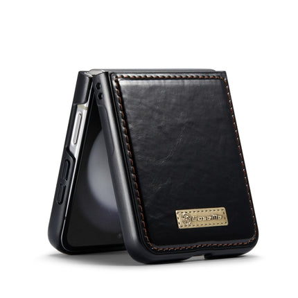 CaseMe 003 PU + PC Business Style Crazy Horse Texture Leather Phone Case, For Samsung Galaxy Z Flip5
