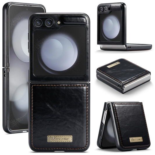 CaseMe 003 PU + PC Business Style Crazy Horse Texture Leather Phone Case, For Samsung Galaxy Z Flip5