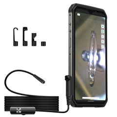 Ulefone Endoscope E1 IP67 Waterproof 3 in 1 Endoscope for Ulefone Power Armor 21 / 19 / 18T / 16 Pro / 13 / Armor Pad, uSmart E1