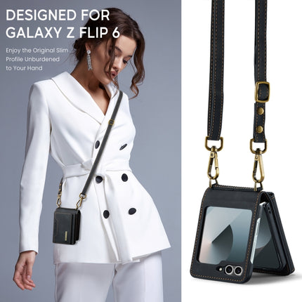 DG.MING M2 Series Card Bag Magnetic Leather Phone Case