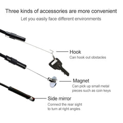 AN97 Waterproof Micro USB Endoscope Snake Tube Inspection Camera for Parts of OTG Function Android Mobile Phone, with 6 LEDs, 5.5mm, 8mm