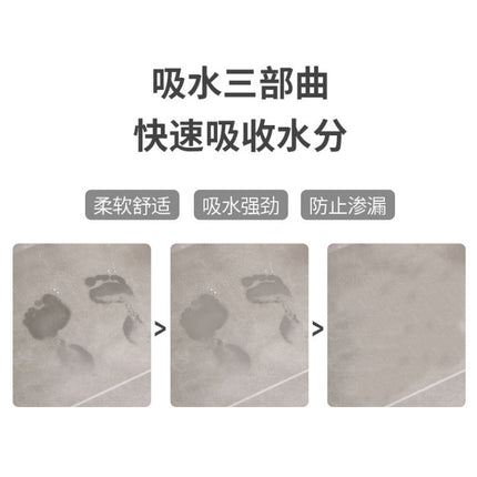 40x60cm Diatomaceous Earth Bathroom Anti-slip Mat