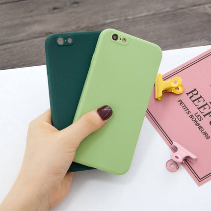 Magic Cube Frosted Silicone Shockproof Full Coverage Protective Case, For iPhone X & XS, For iPhone XR, For iPhone XS Max, For iPhone 7 & 8, For iPhone 6 & 6s, For iPhone 7 Plus & 8 Plus, For iPhone 6 Plus & 6s Plus