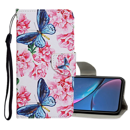Colored Drawing Pattern Horizontal Flip Leather Case with Holder & Card Slots & Wallet, For iPhone XR, For iPhone XS Max