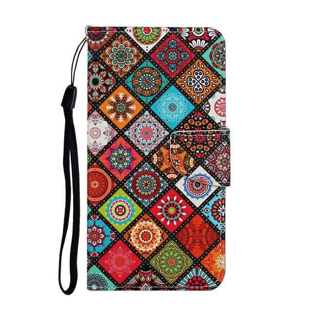 Colored Drawing Pattern Horizontal Flip Leather Case with Holder & Card Slots & Wallet, For iPhone XR, For iPhone XS Max