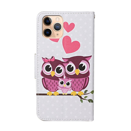 Colored Drawing Pattern Horizontal Flip Leather Case with Holder & Card Slots & Wallet, For iPhone 11 Pro Max, For iPhone X / XS