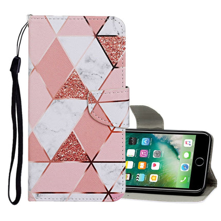 Colored Drawing Pattern Horizontal Flip Leather Case with Holder & Card Slots & Wallet, For iPhone 8 / 7, For iPhone 8 Plus / 7 Plus