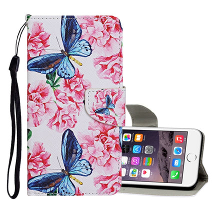 Colored Drawing Pattern Horizontal Flip Leather Case with Holder & Card Slots & Wallet, For iPhone 6 / 6s, For iPhone 6 Plus / 6s Plus