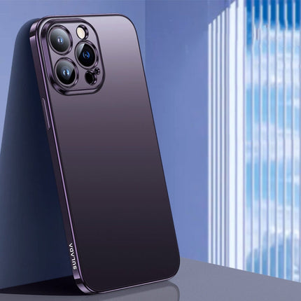 SULADA Electroplating Frosted TPU Phone Case, For iPhone 15 Pro Max, For iPhone 15 Pro, For iPhone 15 Plus