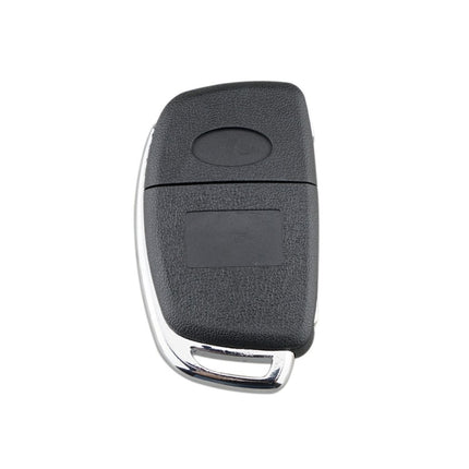 4-button Folding Car Key Shell with Metal Edge Solaris ix35 ix4 Santa For Hyundai Sonata 2014-2017 / Tucson 2016-2019 /  Santa Fe 2013-2016, For Hyundai 4-button Solaris ix35 ix4