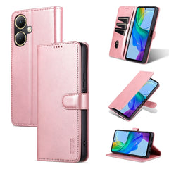 AZNS Skin Feel Calf Texture Flip Leather Phone Case