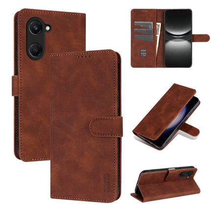 AZNS Skin Feel Calf Texture Flip Leather Phone Case