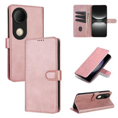 AZNS Skin Feel Calf Texture Flip Leather Phone Case