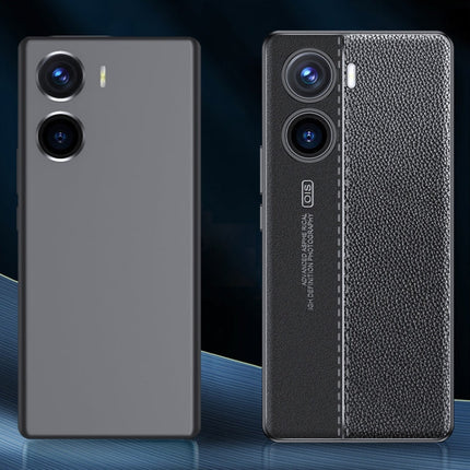 Litchi Texture Shockproof TPU Phone Case