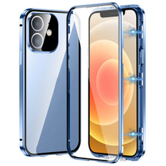 Magnetic Double-buckle HD Tempered Glass Phone Case, For iPhone 12, For iPhone 12 Pro Max, For iPhone 12 Pro, For iPhone 11 Pro Max