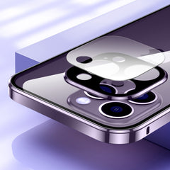 Magnetic Double-buckle HD Tempered Glass Phone Case, For iPhone 16, For iPhone 15 Pro Max, For iPhone 15 Pro, For iPhone 15 Plus