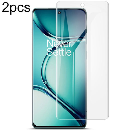 2pcs imak Curved Full Screen Hydrogel Film Protector, For OnePlus Ace 2 Pro 5G, For OnePlus 12 5G, For OnePlus Ace 3 5G