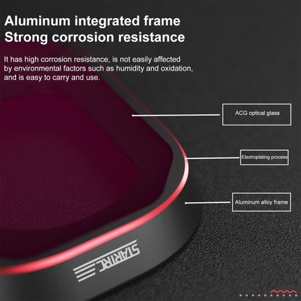 For DJI Mini 4 Pro STARTRC Drone Lens Filter