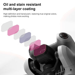 For DJI Mini 4 Pro STARTRC Drone Lens Filter, ND16/64/256, Adjustable CPL, Adjustable UV, CPL ND8/16/32/64/256, CPL UV ND8/16/32/64