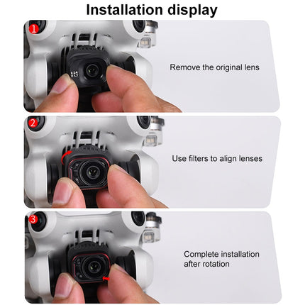 For DJI Mini 4 Pro STARTRC Drone Lens Filter
