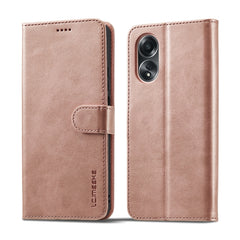 LC.IMEEKE Calf Texture Horizontal Flip Leather Case, For OPPO A58 4G / A98 5G / F23 5G, For OPPO A78 4G