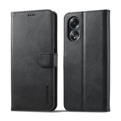 LC.IMEEKE Calf Texture Horizontal Flip Leather Case, For OPPO A58 4G / A98 5G / F23 5G, For OPPO A78 4G