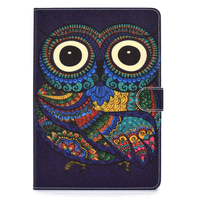 Colored Drawing Pattern Horizontal Flip PU Leather Case with Holder & Card Slot & Sleep / Wake-up Function, For iPad Pro 10.5 inch, For iPad Pro 11 (2020), For iPad Pro 11 (2018)