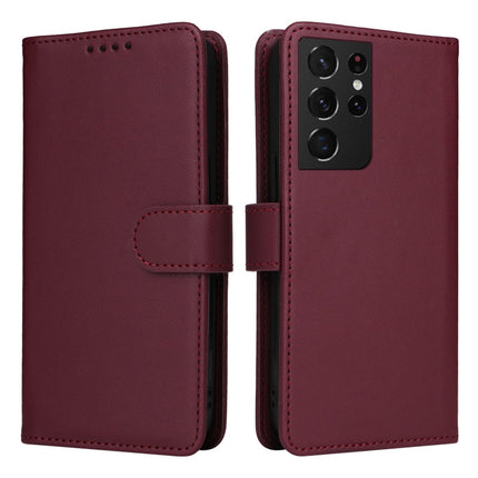 BETOPNICE BN-005 2 in 1 Detachable Imitate Genuine Leather Phone Case, For Samsung Galaxy S21, For Samsung Galaxy S21+, For Samsung Galaxy S21 Ultra, For Samsung Galaxy S20 Ultra