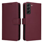 For Samsung Galaxy S22+ / Wine Red